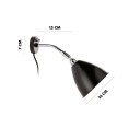 Bestlite BL7 Vegglampe Sort