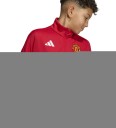 adidas Performance Cardigan - Manchester United - Mufc Ed - adidas Performance - 14 år (164) - Cardigan Rød Svart