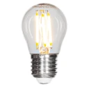by Rydéns Filament lyskilde LED dimbar globe E27 4W Ø45mm klar