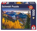 Schmidt Puzzles Jigsaw Puzzle 1000 brikker Neuschwanstein Castle