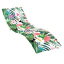 vidaXL Sjeselongpute Oxford stoff 100% polyester Flerfarget
