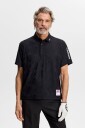 J. Lindeberg 30Y Matt Relaxed Polo Black L
