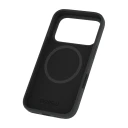 Ferrelli iPhone 17 Pro magnetisk Liquid silikon deksel svart