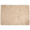  Faux Skinnmatte Tafalla Beige 140 x 200 cm Polyester