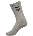 Hummel Sokker   3 pack   Grey Melange   Hummel   41/45   Sokker   Grå   41 45