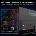 Twisted Minds Blaze 27" FHD Gaming Monitor 180Hz 0.5ms HDMI 2.1 Svart