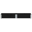  Pallekarmer svart 150x50 cm heltre furu