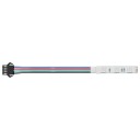  LED Stripe 2 pcs Svart og Hvit 1745 mm Kobber og plast