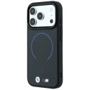 BMW M Kevlar Blue Print Ring MagSafe-etui til iPhone 18 Pro Max / 17 Pro Max - Svart