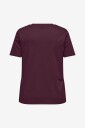 Only Carmakoma   T skjorte carJen Life SS Jeans Tee Jrs   Rød