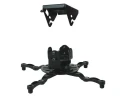 B-TECH BT899 - Monteringssett (takmontering) - for projektor - svart - takmonterbar