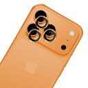 3mk Lens Protection Pro Herdet Kameralinsedeksel for iPhone 17 Pro/17 Pro Max Oransje