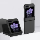 Samsung Galaxy Z Flip5 Gummiert Plastdeksel Svart