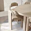 Rundt teppe   Sivota Natural Cotton Shaggy off white Størrelse: Ø 160 cm