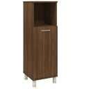 vidaXL Baderomsskap brun eik 30x30x95 cm konstruert tre
