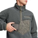 adidas  Terrex Xploric Pile Snap Fleecetrøye Herre Grå XL