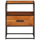 vidaXL Nattbord 40x30x50 cm heltre akasie