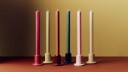 HAY Hexagon Candle lys mix 4 pakning Berry