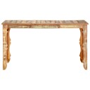 vidaXL Spisebord 140x70x76 cm gjenvunnet heltre