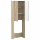 vidaXL Toalett skap ARNHEM Sonoma eik 66 x 25,5 x 190 cm