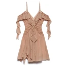 Aniye By Dame Kjoler Beige M,