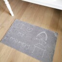 MADABOUTMATS Barneteppe Mamma Mini Virginie Grått 67x110cm