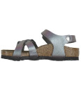 Birkenstock Sandaler Kumba Saffiano Iridescent Viola 31 Sandals Lilla Metallic