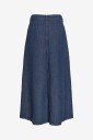 Vila   Denim skjørt viPal RW A line Midi Denim Skirt   Blå