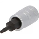 Ks Tools 911.1448, Stikkontakt, 1/4", 1 Hoder, Kromvanadiumstål, Din 3120, Iso 1174, 13 G
