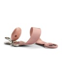 Elodie Burned Clay Pacifier Clip Wood Smokkesnor