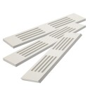 Vindusbenk Lundbergs Wilma Hvit LxBxT 950x160x21 mm