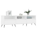 vidaXL TV-benk hvit 150x30x44,5 cm konstruert tre 8720845874797