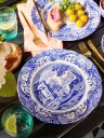 Spode  Blue Italian tallerken flat 23 cm