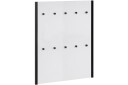 Plattpark Kleshenger 75x100 cm - Hvit/Svart