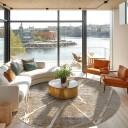 Rundt teppe   Lagos beige Størrelse: Ø 240 cm