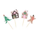 Cupcake Sett Pepperkakelandsby Pk/24 