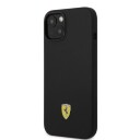 Ferrari Silikon Metalllogo Magsafe - Iphone 14-Deksel (Svart)