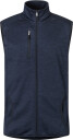 Matterhorn Men Croz Glidelåsvest Blåmelert 1 stk SBG-715M-60 L