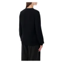 Comme des Garçons Play Dame Strikkevarer Svart S,