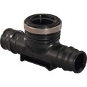 Uponor Q&E T-stykke PPSU 25-Rp3/4"FT-25