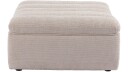 Valdoro fotskammel i stoff 120 cm - Beige