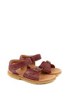 Pom Pom Classic Open Heel Sandal - Red - 32