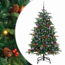  Kunstig juletre grønn 150 cm PVC og Metall og Plast