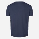 Panos Emporio Bamboo/cotton Tee Crew Navy
