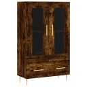 Highboard røkt eik 69,5x31x115 cm konstruert tre