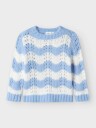 Name It Damilla Long Sleeve Knit Blå 98
