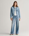 Gant Cropped denimjakke MID BLUE BROKEN IN M
