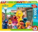 Schmidt Spiele Sesamgatepuslespill 1000 biter Gjenforening med gode venner