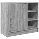  Servantskap grå sonoma 63x29x55 cm konstruert tre 8721102815560