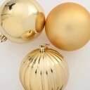  Julekule Sett 4 pcs Gull Plast